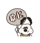 白いおいぬの彼氏（個別スタンプ：2）