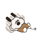 白いおいぬの彼氏（個別スタンプ：6）