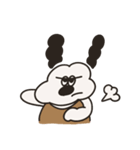 白いおいぬの彼氏（個別スタンプ：11）