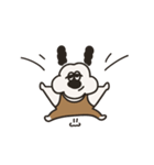 白いおいぬの彼氏（個別スタンプ：13）