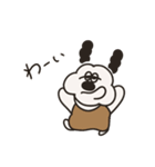 白いおいぬの彼氏（個別スタンプ：30）