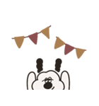 白いおいぬの彼氏（個別スタンプ：33）