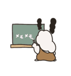 白いおいぬの彼氏（個別スタンプ：37）