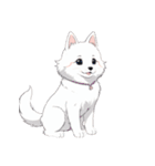 犬の日スタンプ♡ふんわりアニメ犬たち（個別スタンプ：3）