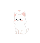 犬の日スタンプ♡ふんわりアニメ犬たち（個別スタンプ：6）