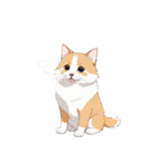 犬の日スタンプ♡ふんわりアニメ犬たち（個別スタンプ：9）