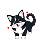 犬の日スタンプ♡ふんわりアニメ犬たち（個別スタンプ：10）