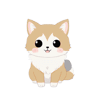 犬の日スタンプ♡ふんわりアニメ犬たち（個別スタンプ：15）