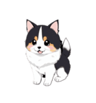 犬の日スタンプ♡ふんわりアニメ犬たち（個別スタンプ：37）
