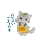 ドールな猫たちのスタンプ：秋（個別スタンプ：27）