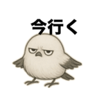 太々しい鳥（シマエナガ）（個別スタンプ：21）