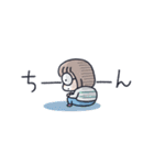 おかっぱめがねの小さめスタンプ/秋（個別スタンプ：28）