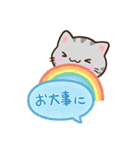 小さいアメショ☆吹き出し（個別スタンプ：11）