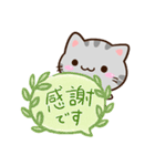 小さいアメショ☆吹き出し（個別スタンプ：25）