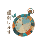 やさしく丁寧な秋冬の動物スタンプ（個別スタンプ：26）