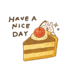 毎日使える甘いもの♡うさぎたち【秋】（個別スタンプ：4）