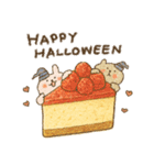 毎日使える甘いもの♡うさぎたち【秋】（個別スタンプ：26）