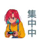 クールなお姉さん★ゲーマーライフ（個別スタンプ：5）