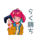 クールなお姉さん★ゲーマーライフ（個別スタンプ：32）