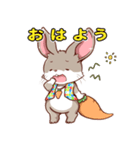 うさぎのどんちゃんスタンプ（個別スタンプ：1）