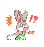 うさぎのどんちゃんスタンプ（個別スタンプ：6）