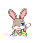うさぎのどんちゃんスタンプ（個別スタンプ：10）