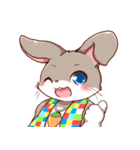 うさぎのどんちゃんスタンプ（個別スタンプ：13）