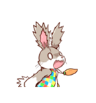 うさぎのどんちゃんスタンプ（個別スタンプ：14）