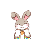 うさぎのどんちゃんスタンプ（個別スタンプ：15）