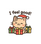 ねこサンタのひとこと（個別スタンプ：6）