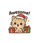 ねこサンタのひとこと（個別スタンプ：7）