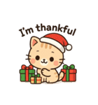 ねこサンタのひとこと（個別スタンプ：10）