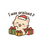 ねこサンタのひとこと（個別スタンプ：13）