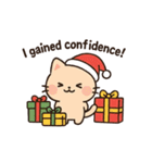 ねこサンタのひとこと（個別スタンプ：14）