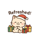 ねこサンタのひとこと（個別スタンプ：19）