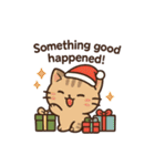 ねこサンタのひとこと（個別スタンプ：25）