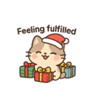 ねこサンタのひとこと（個別スタンプ：27）