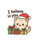 ねこサンタのひとこと（個別スタンプ：32）