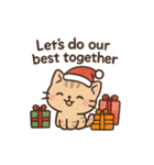 ねこサンタのひとこと（個別スタンプ：34）