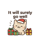 ねこサンタのひとこと（個別スタンプ：36）