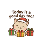 ねこサンタのひとこと（個別スタンプ：40）