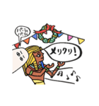 動くエジプトの年末年始★pocaママ（個別スタンプ：2）