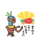 動くエジプトの年末年始★pocaママ（個別スタンプ：6）