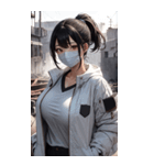 肉肉捜査官写真（個別スタンプ：1）