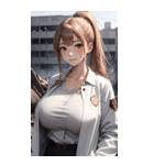 肉肉捜査官写真（個別スタンプ：6）