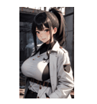 肉肉捜査官写真（個別スタンプ：12）