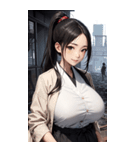 肉肉捜査官写真（個別スタンプ：17）