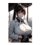 肉肉捜査官写真（個別スタンプ：22）