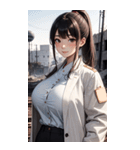 肉肉捜査官写真（個別スタンプ：23）