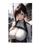 肉肉捜査官写真（個別スタンプ：24）